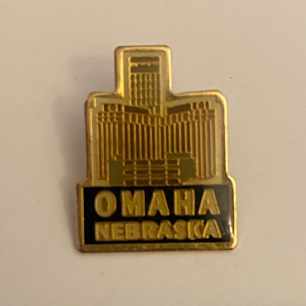 Omaha Nebraska Vintage Pin